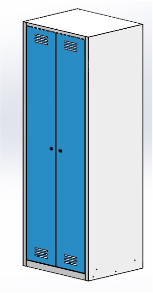 Шкаф ШРО 22-600, 600х500х1850 мм
