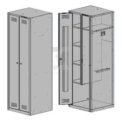 Шкаф ШРХ 22-800, 800х500х1850 мм, шкаф хозяйственный, разборный